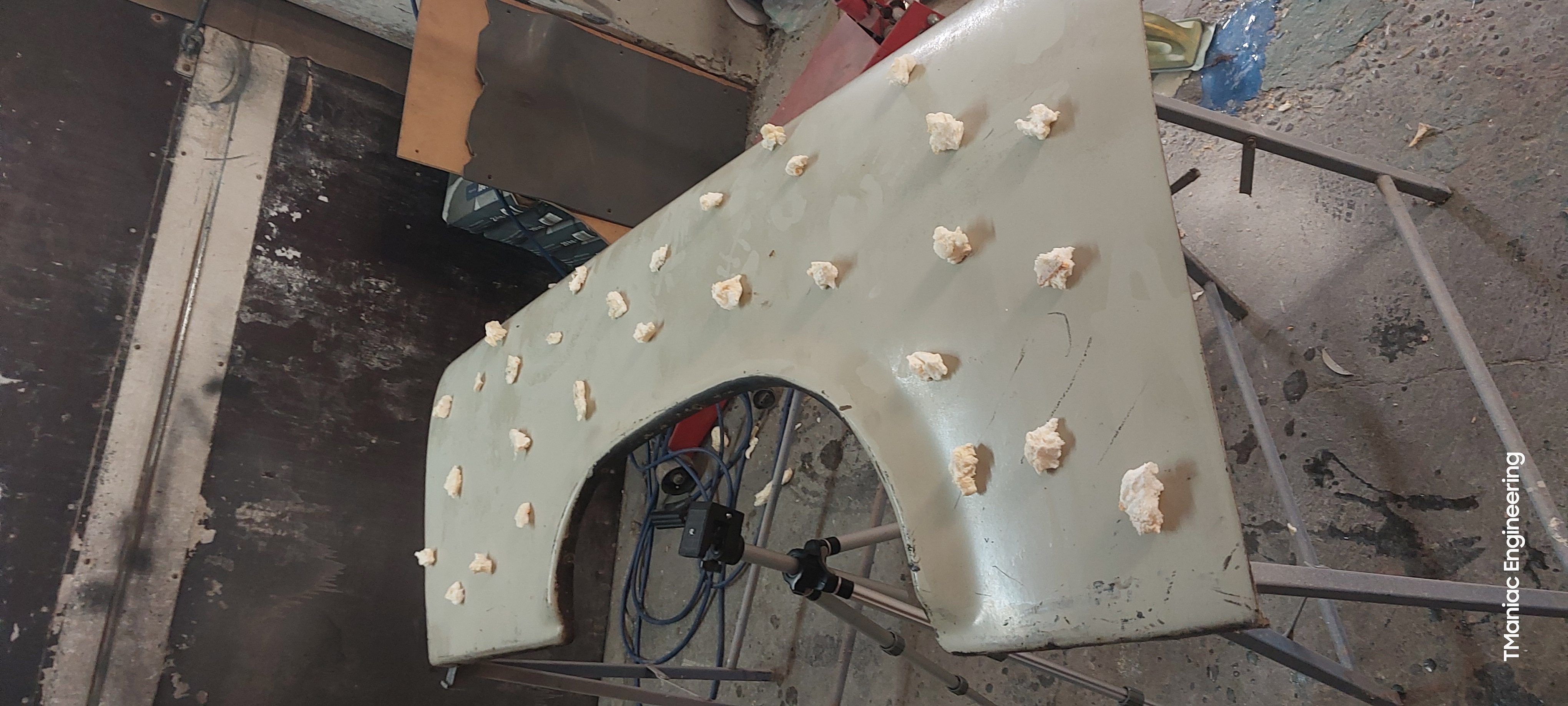 Vorbereitung für 3D Scan