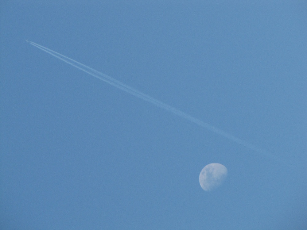 Flieger grüße mir die Sonne, den Mond.... usw.